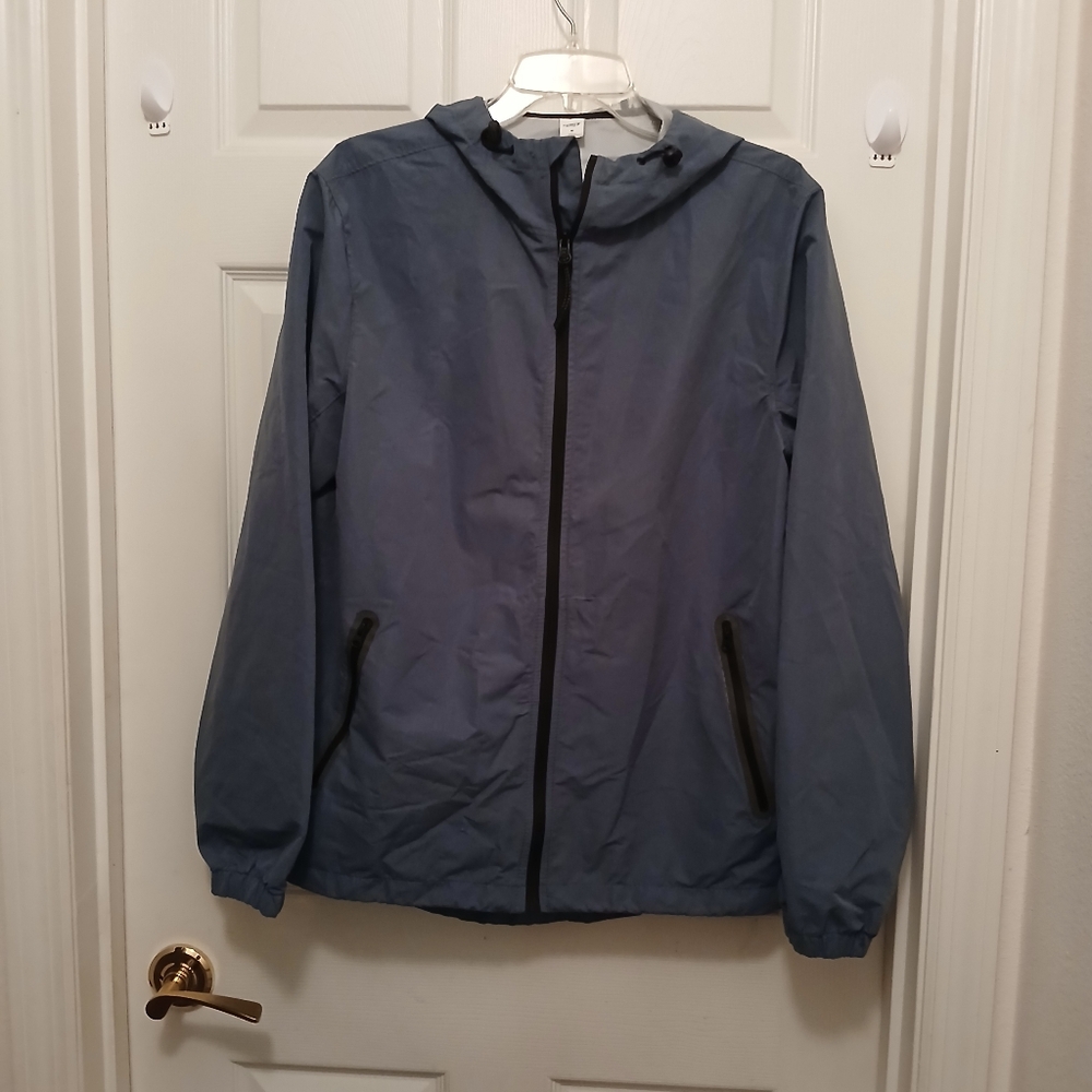 Old Navy Active Windbreaker Jacket Men's Size M Dusty Blue